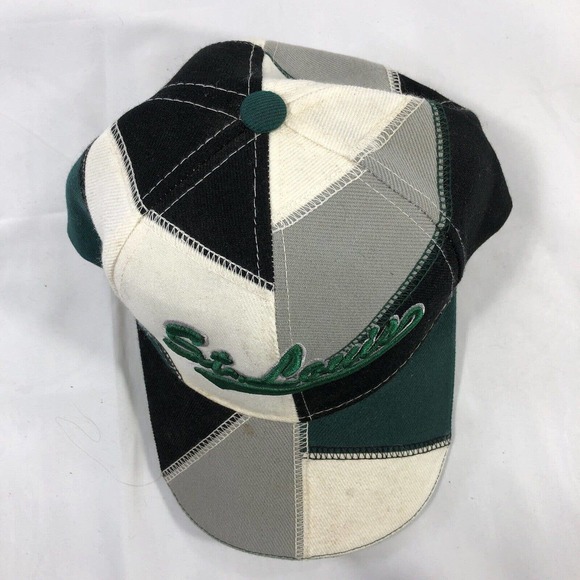 Vintage St Louis Colorblock Patch Design Hat Cap Adjustable One Size Fits Most - Picture 6 of 12
